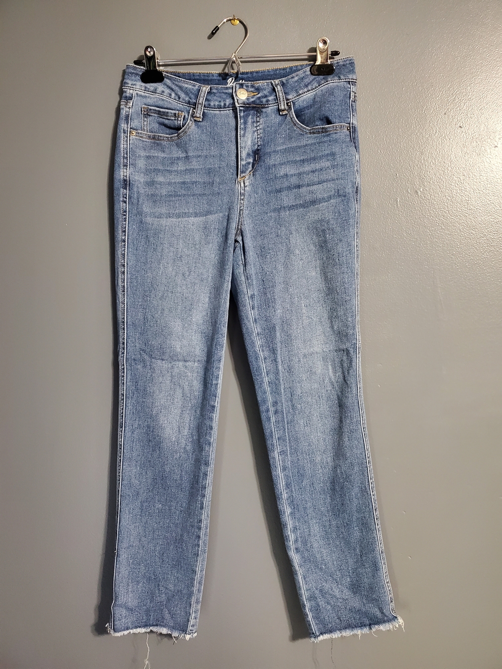 Billie Light Blue Straight Leg High Waist Jeans Women's Size 4